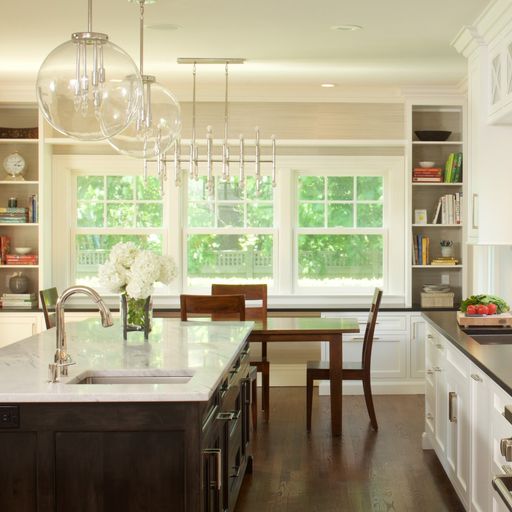 Before & After a Kitchen Renovation : JWH Design & Cabinetry