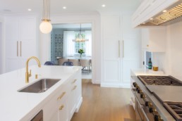 jwh white and brass kitchen