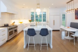 jwh white and brass kitchen