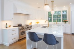 jwh white and brass kitchen