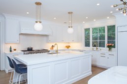 jwh white and brass kitchen