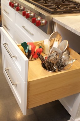 jwh drawer storage for cooking utensils