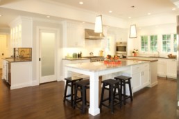 jwh white transitional kitchen island