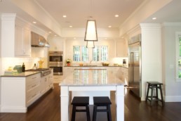 jwh white transitional kitchen island