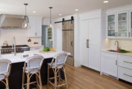 jwh kitchen island barn door