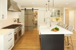 jwh kitchen island barn door