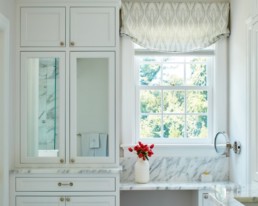 Custom master bath in Westchester