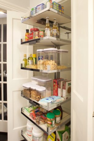 JWH tall storage shelves