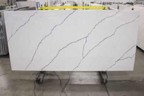 Pental quartz slab with veining